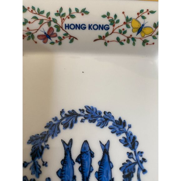 Commemorative Jebsen & Co. 7 1/2" Rectangular Small Bowl, 1895-1995 - Picture 4 of 8